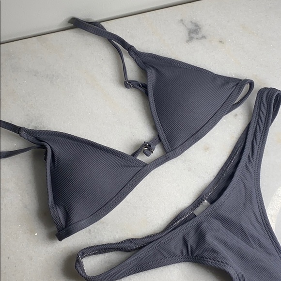 Vitae Apparel Other - Ribbed tiny Bikini *New w/ liner